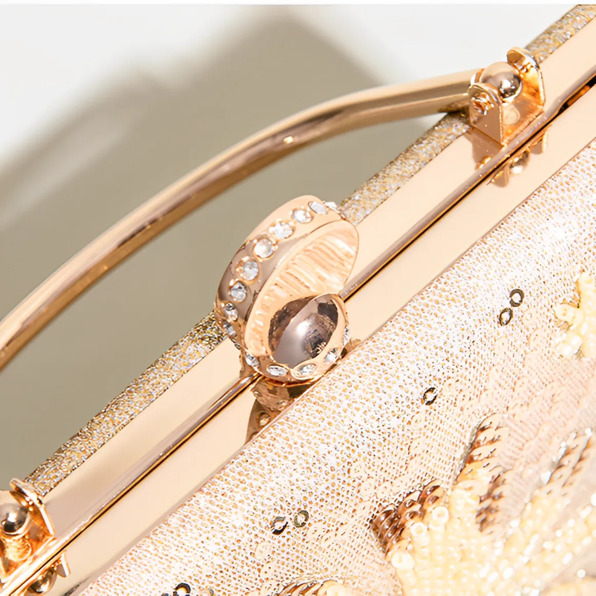 Margaret Beaded Clutch