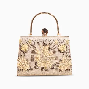 Margaret Beaded Clutch