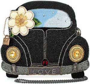 Mary Frances On the Road Crossbody Handbag, Black