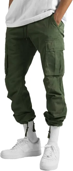 Men's Athletic Running Sweatpants Pants Straight-Leg Fitness Sports Men's Pants Casual Cargo Pants Workout Joggers