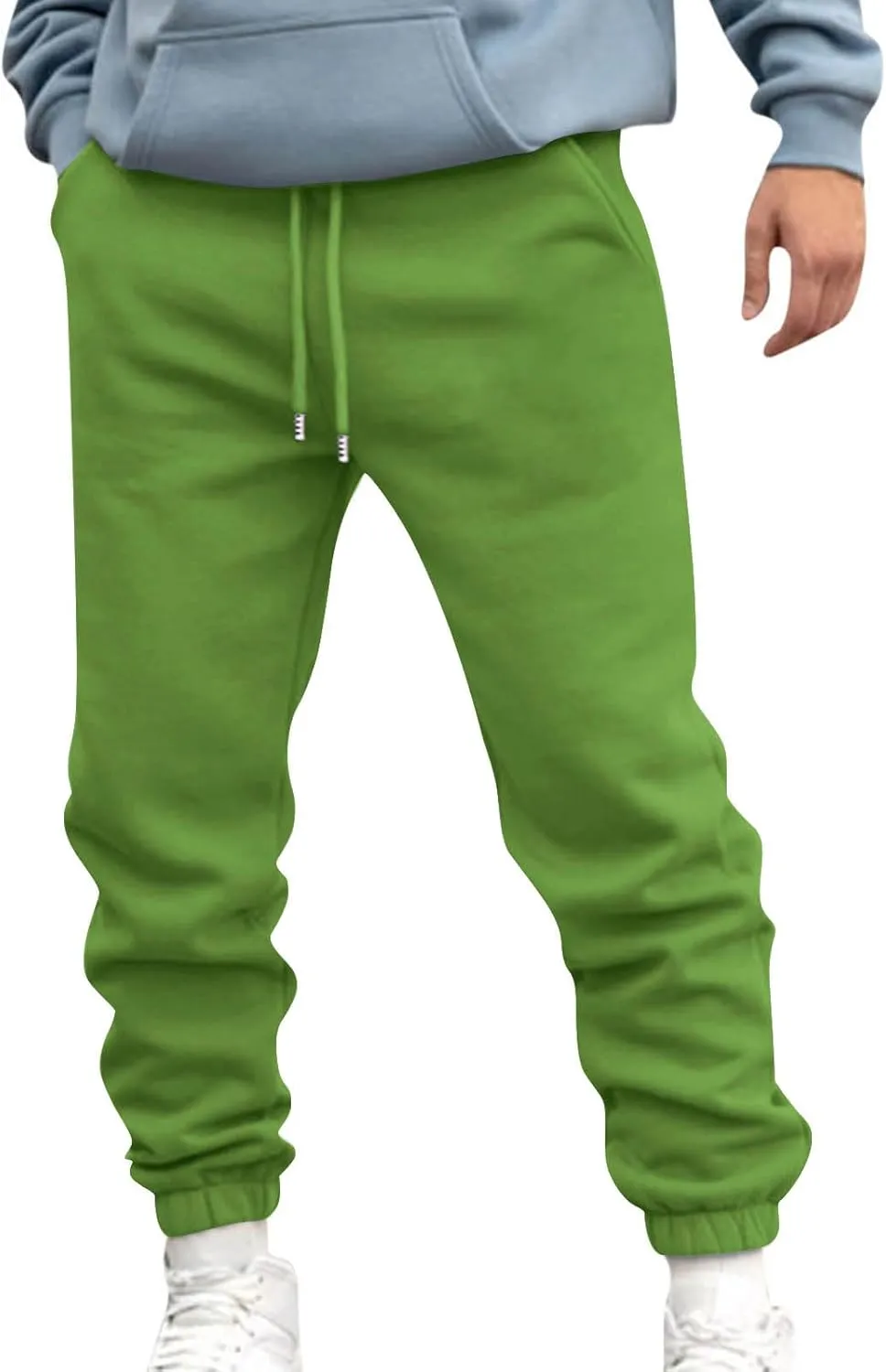 Mens Baggy Sweatpants Lounge Mens Joggers with Pockets Casual Elastic Waist Drawstring Mens Athletic Pants