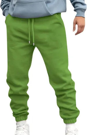 Mens Baggy Sweatpants Lounge Mens Joggers with Pockets Casual Elastic Waist Drawstring Mens Athletic Pants