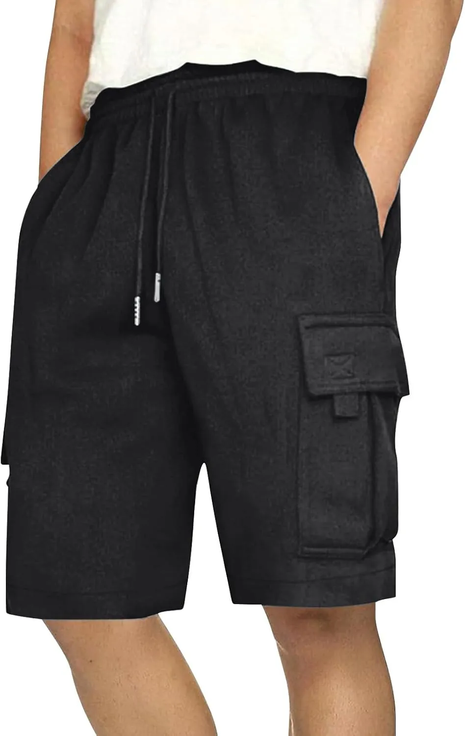 Men's Cargo Shorts Outdoor Relaxed fit Lightweight Drawstring Shorts Travel Fishing Fashion Summer Short Pants