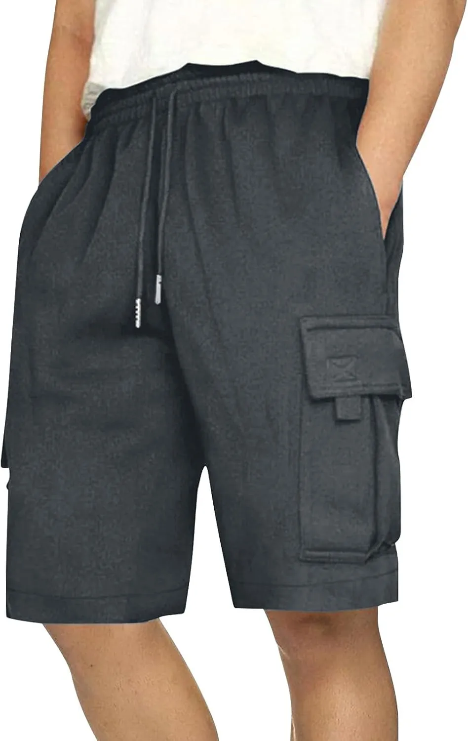 Men's Cargo Shorts Outdoor Relaxed fit Lightweight Drawstring Shorts Travel Fishing Fashion Summer Short Pants
