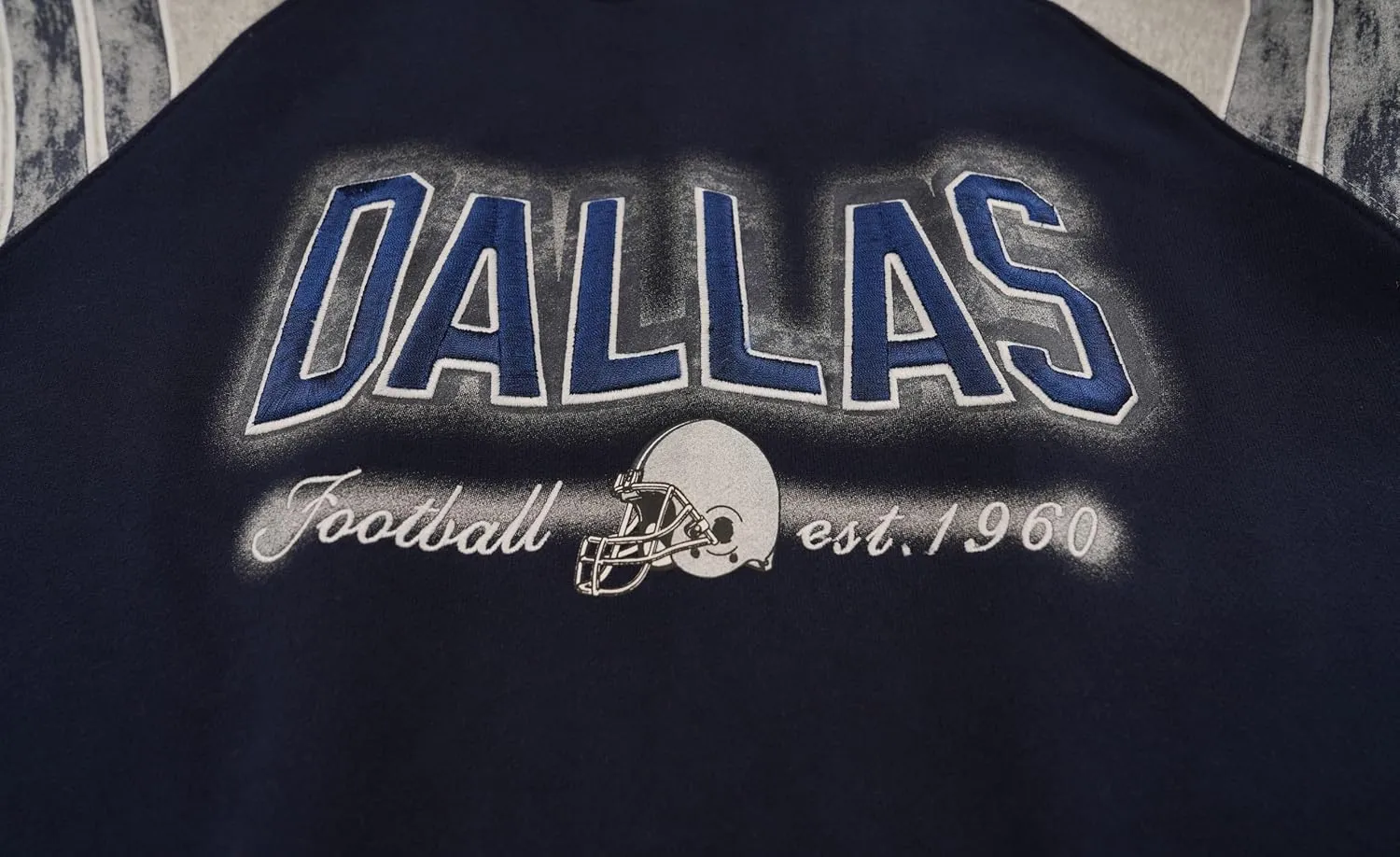 Mens City Football Athletic Fleece Embroidery Soft Hoodies Pullover Stripes Sweatshirts