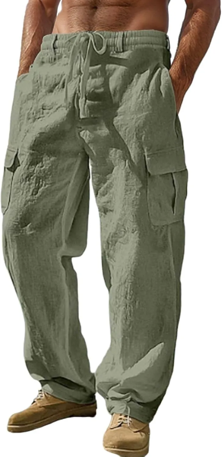 Mens Dress Trousers Baggy Gym Casual Stretch Smarty Joggers Outfits Leather Motorcycle Sport Regular Fit Travel