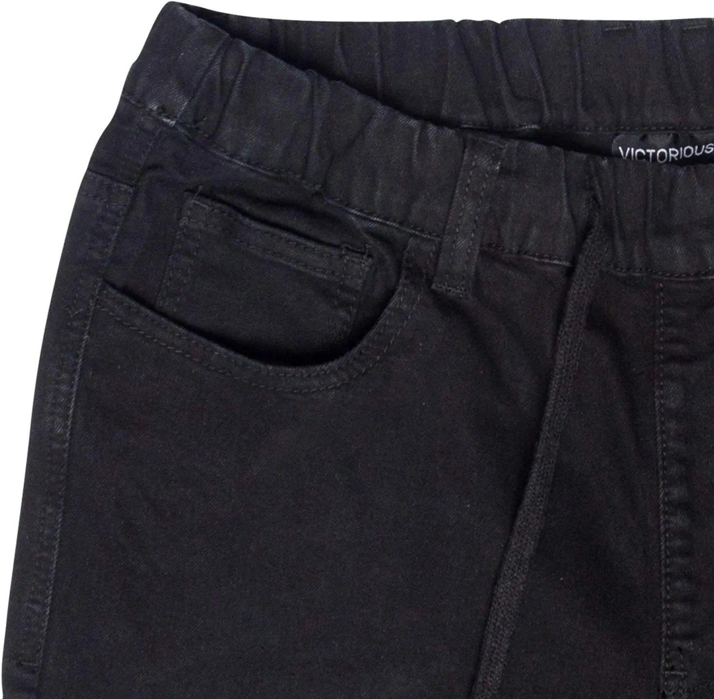 Men's Drop Crotch Joggers Denim Jean Pants