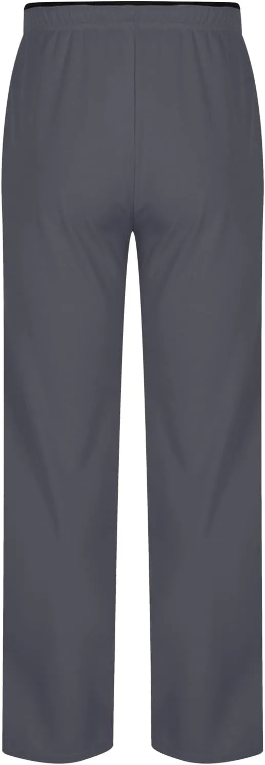 Mens Fashion Casual Pants Drawstring Lightweight Straight Leg Trendy Sweatpants with Pocket Relaxed Fit Trousers