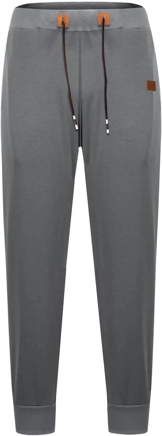 Mens Jogger Pants Athletic Sport Training Drawstring Sweatpants with Pocket Elastic Waist Running Gym Pants