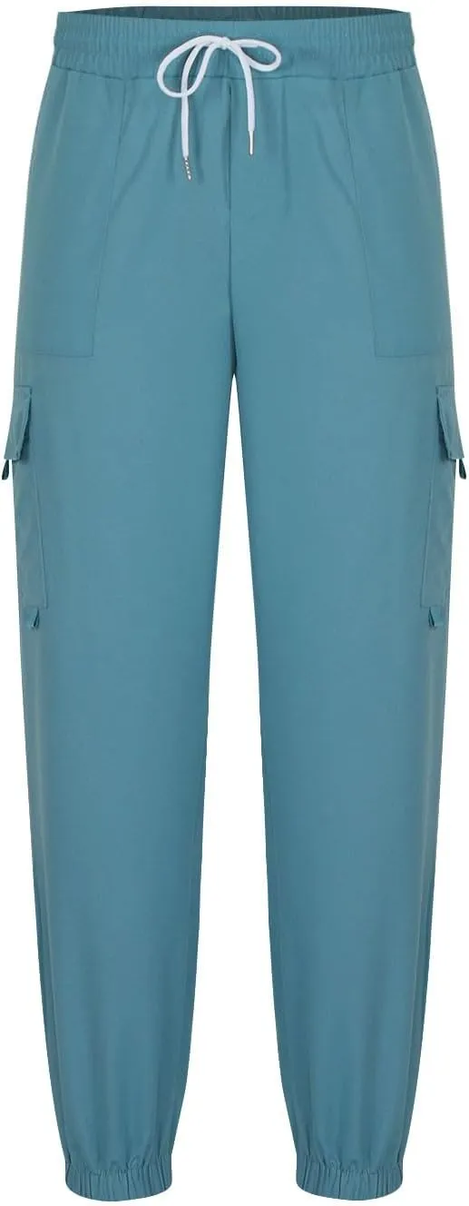 Mens Jogger Pants Cargo Casual Athletic Sport Relaxed Fit Drawstring Sweatpants with Pocket Fashion Trendy Pants