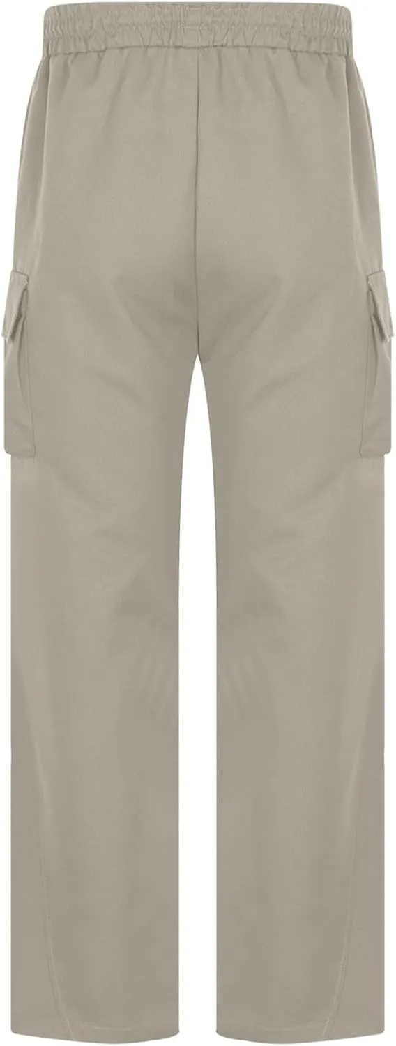 Mens Joggers with Pocket Cargo Drawstring Casual Athletic Sports Trendy Pants Running Workout Relaxed Fit Trousers