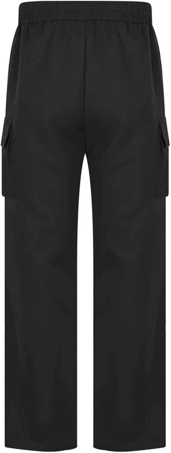 Mens Joggers with Pocket Cargo Drawstring Casual Athletic Sports Trendy Pants Running Workout Relaxed Fit Trousers