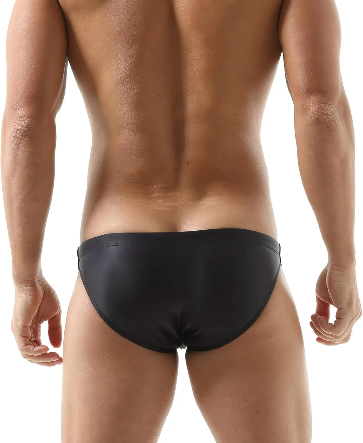 Mens Sexy Bikini Swimwear Diagonal Stripe Swim Briefs Rainbow Swimsuits Elestic Colorful Striped
