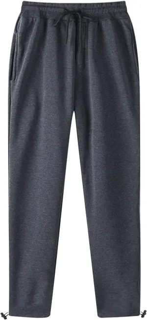 Men's Sweatpants Casual Lightweight Relaxed Fit Baggy Solid Fashion Elastic Waist Drawstring Sport Pants Running