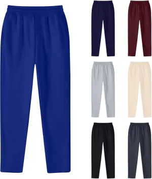 Mens Sweatpants Elastic Waist Athletic Workout Sport Pants with Pocket Casual Lightweight Fashion Trousers for Men