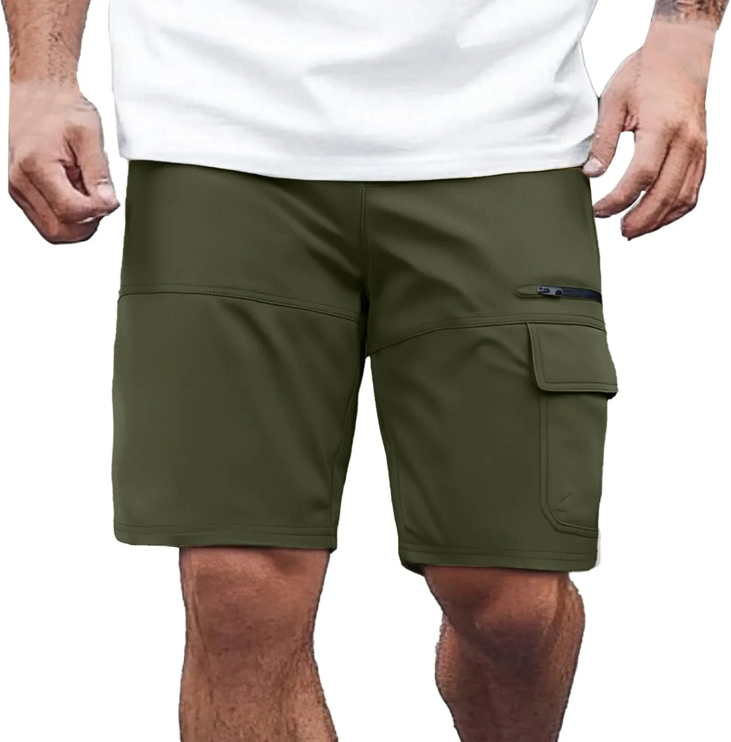 Mens Sweatpants Plaid Tactical Linen Shorts Smarty Joggers Bike Regular Fit Summer Cloth Yoga Big and Tall Basketball