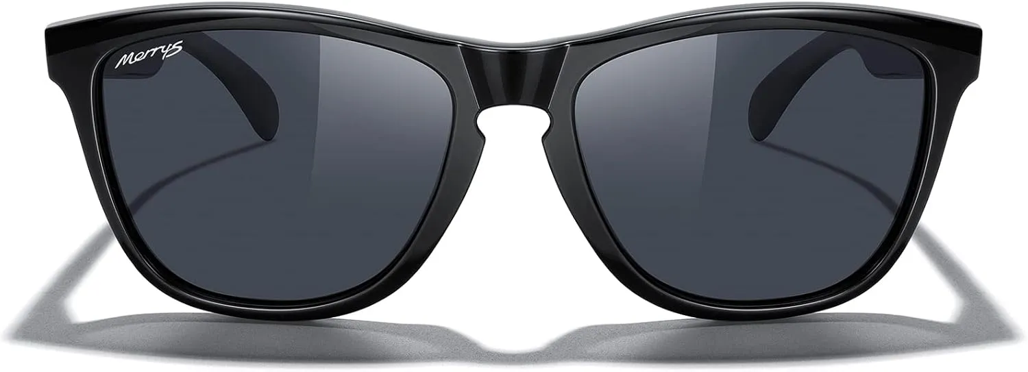 MERRY'S Classic Square Polarized Sunglasses For Men Women Fashion Trend Sports Sunglasses S9013