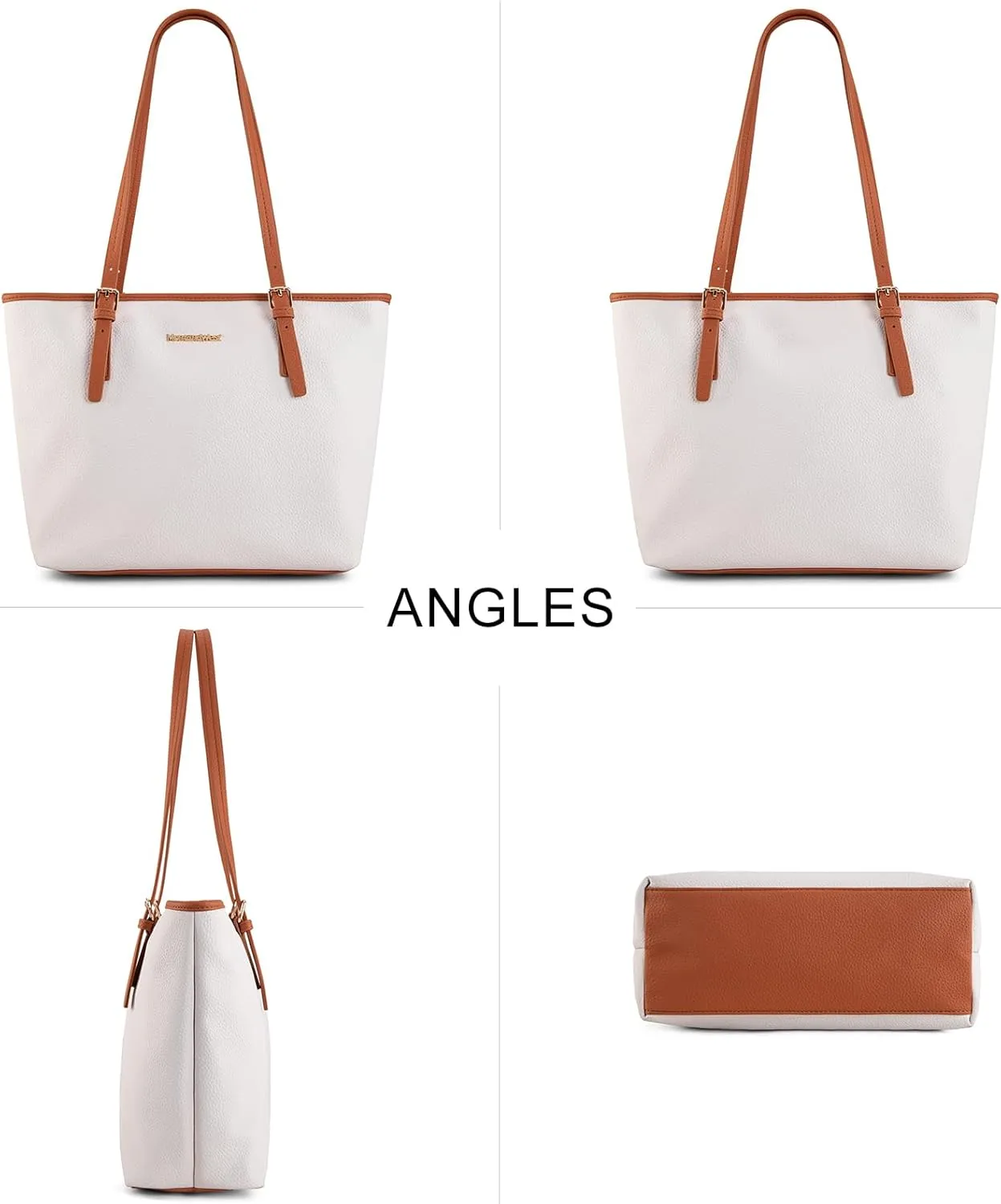 Montana West Tote Bags Vegan Leather Purses and Handbags for Women Top Handle Ladies Shoulder Bags