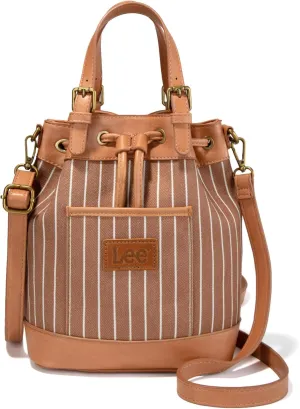 Montana West x Lee 3-in-1 Convertible Purses for Women – Drawstring Bucket Bag, Crossbody Bag & Backpack Purse
