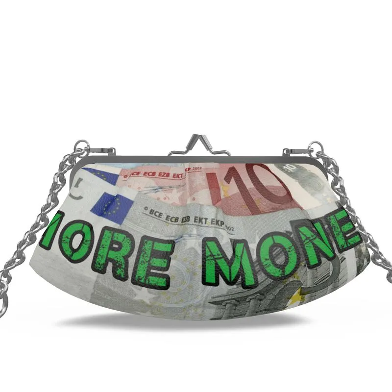 MORE MONEY Pleated Frame Bag