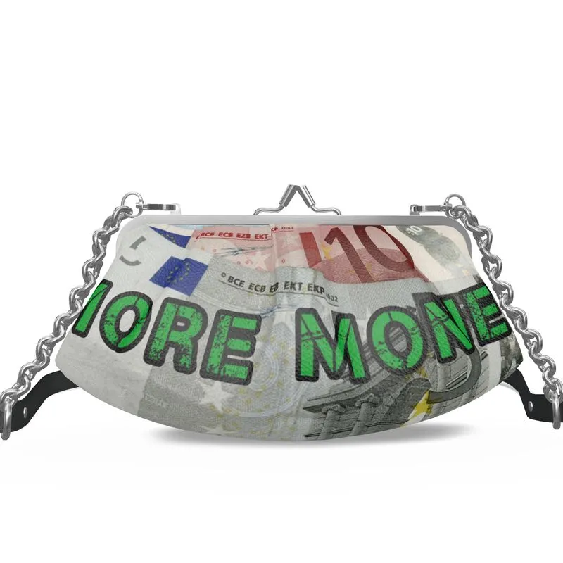MORE MONEY Pleated Frame Bag