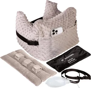 MOYOAMA Post Mastectomy Pillow - Mastectomy Pillows Post Op, Breast Pillow for Breast Surgery Recovery Supplies and Lumpectomy Recovery Supplies, After Mastectomy Must Haves, Breast Reduction Pillow