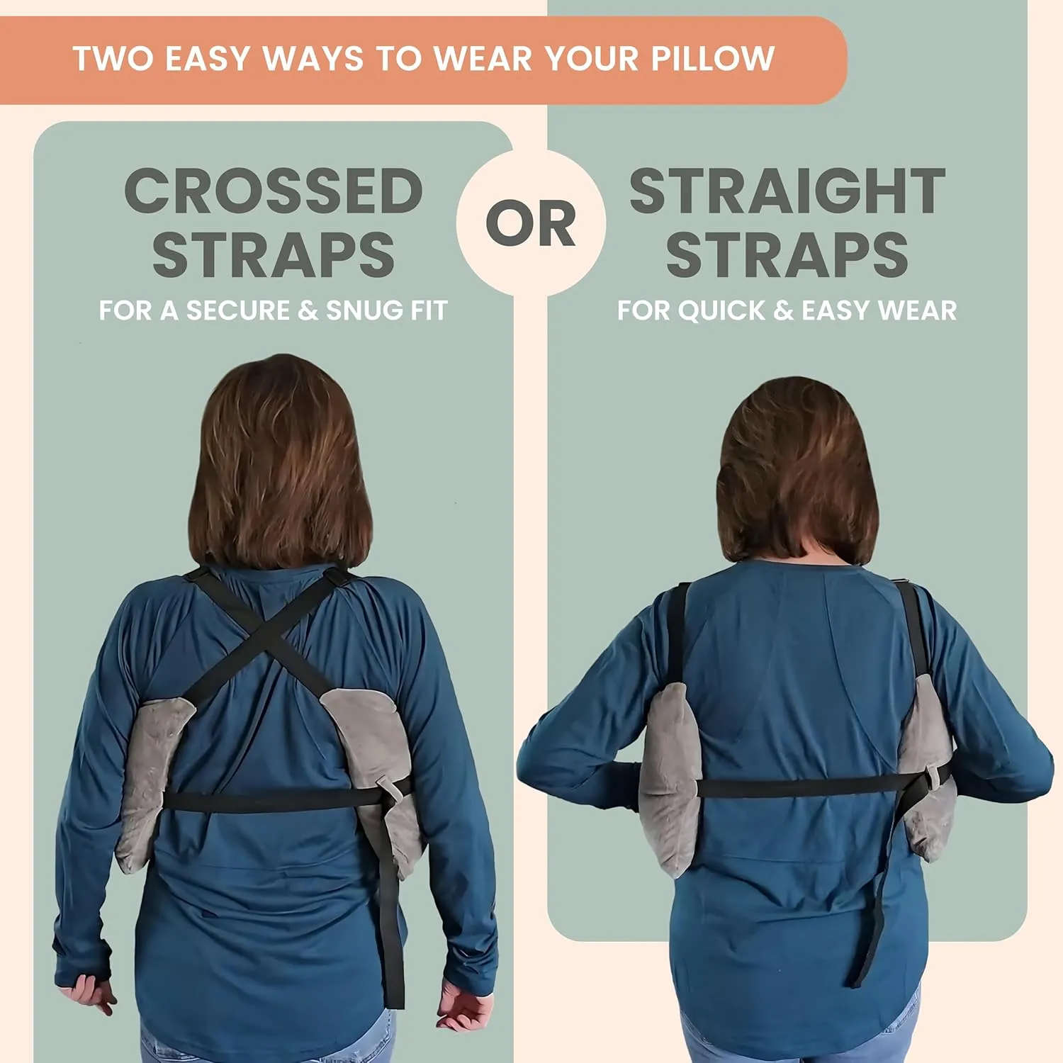MOYOAMA Post Mastectomy Pillow - Post Surgery Pillow for Car, Breast Reduction & Augmentation Patients, Breast Pillow After Heart Surgery Pillow, Mastectomy Recovery Must Haves, Post Surgery Gift