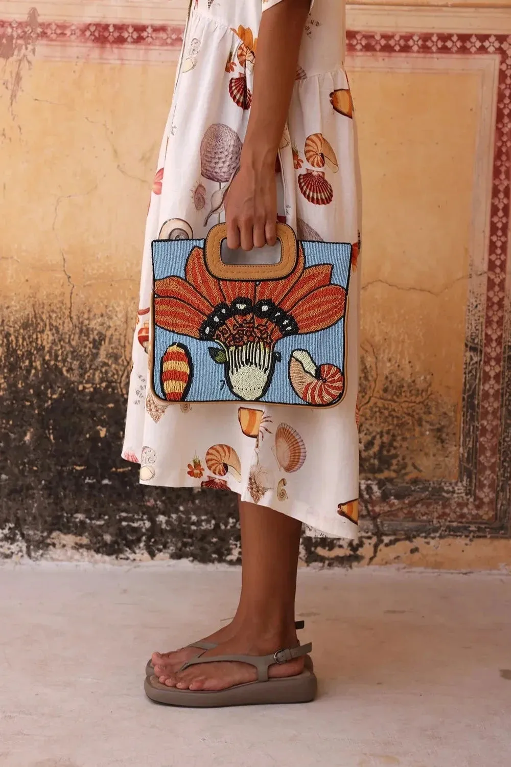Nancybird Beaded Clutch