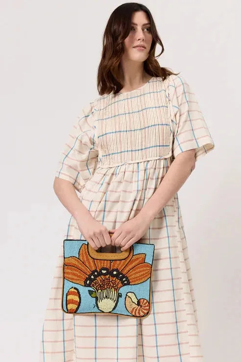 Nancybird Beaded Clutch