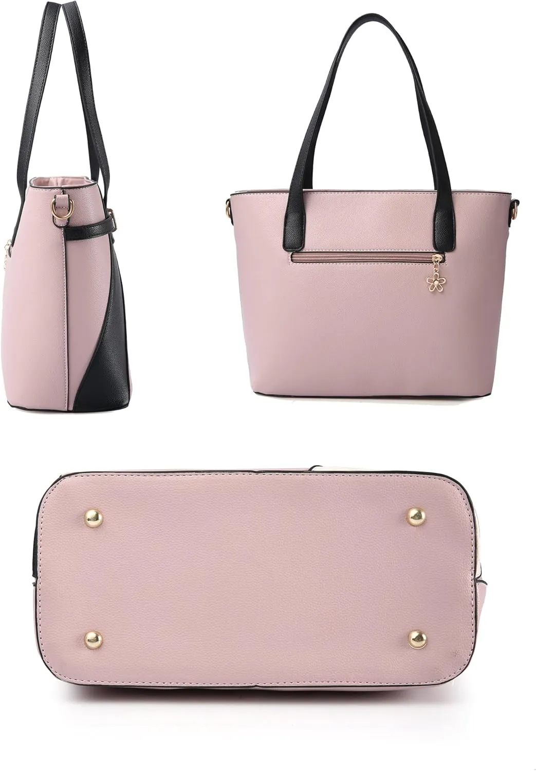 Nevenka Top Handle Handbags for Women PU Leather Tote Purse Lady Crossbody Shoulder Bags…
