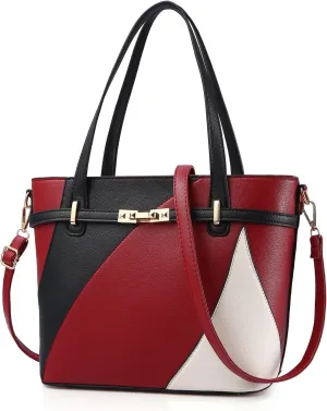 Nevenka Top Handle Handbags for Women PU Leather Tote Purse Lady Crossbody Shoulder Bags…