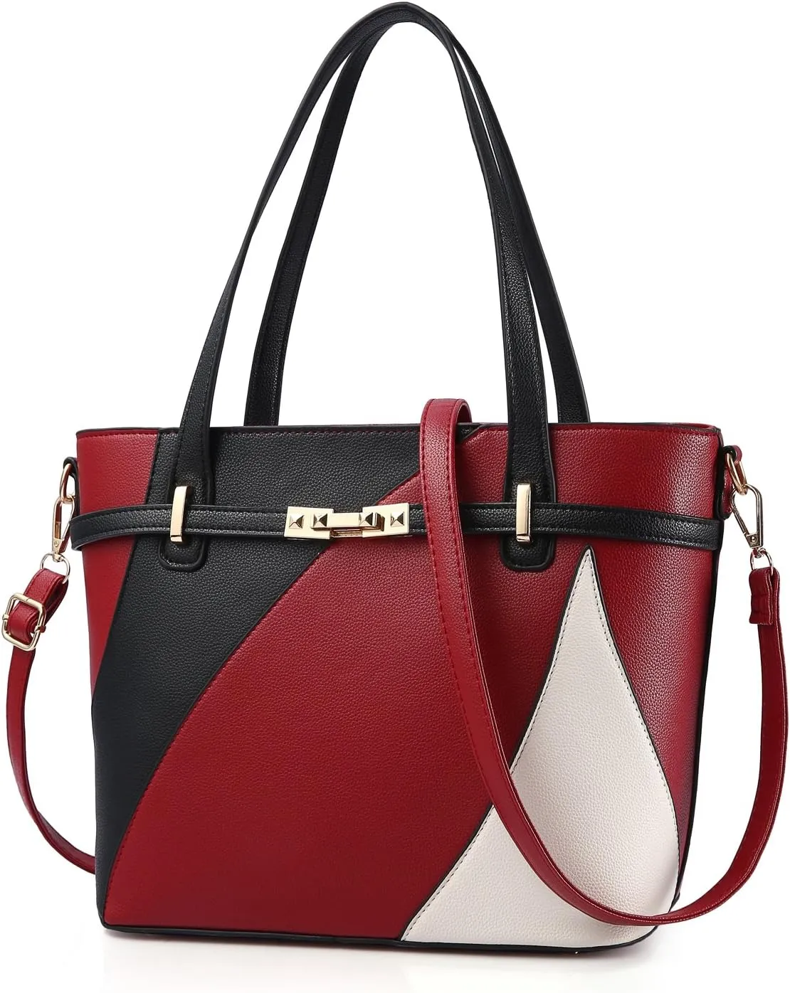 Nevenka Top Handle Handbags for Women PU Leather Tote Purse Lady Crossbody Shoulder Bags…