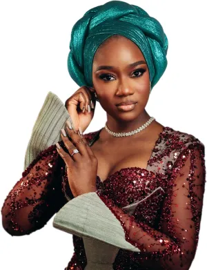 Nigerian Women's hat African Headscarf hat,Auto Gel Headwear,Suitable for Weddings,Parties,Special