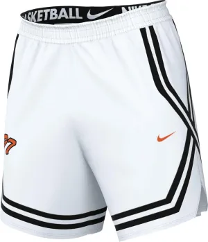 Nike DNA Crossover Men's Dri-FIT 8" Basketball Shorts (White/Safety Orange, FN2883-100) Size XX-Large