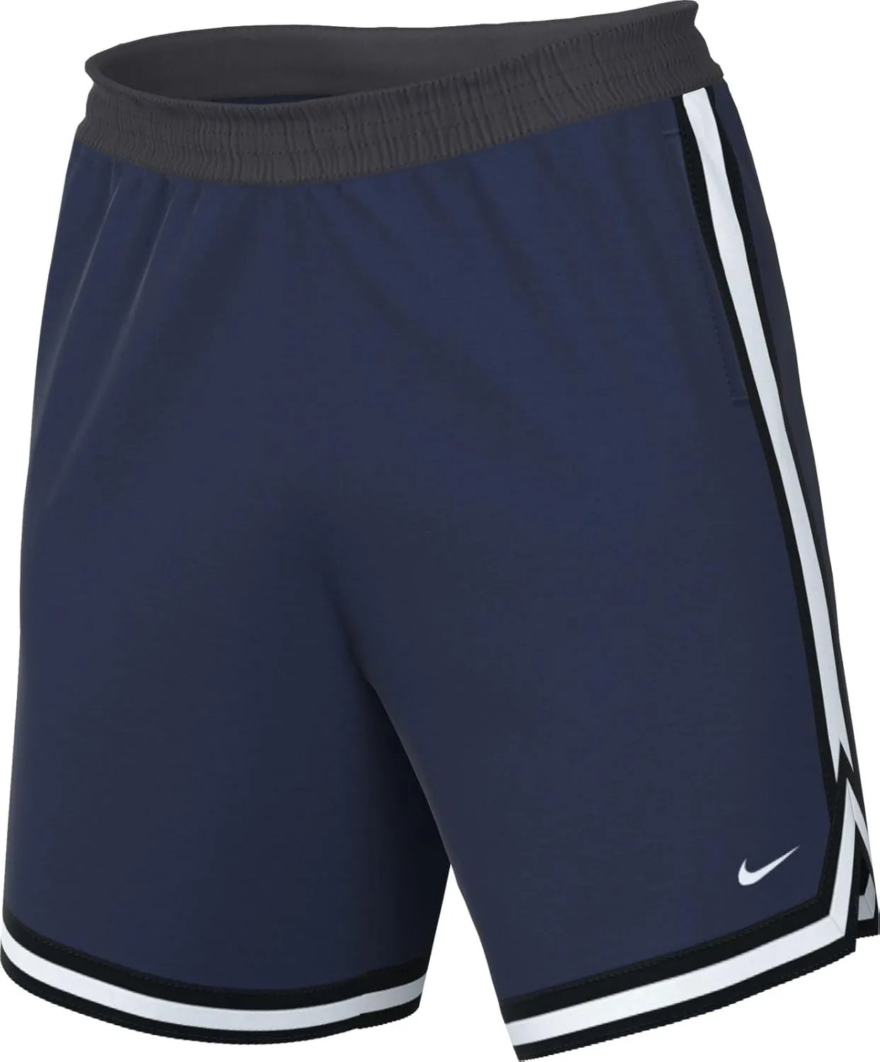 Nike DNA Men's Dri-FIT 8" Basketball Shorts (Midnight Navy/Black/White, FN2651-410) Size XX-Large