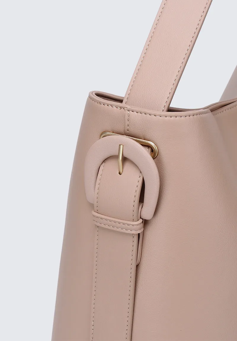 Nurita Harith Noura Large Boxy Tote Bag (Pink)