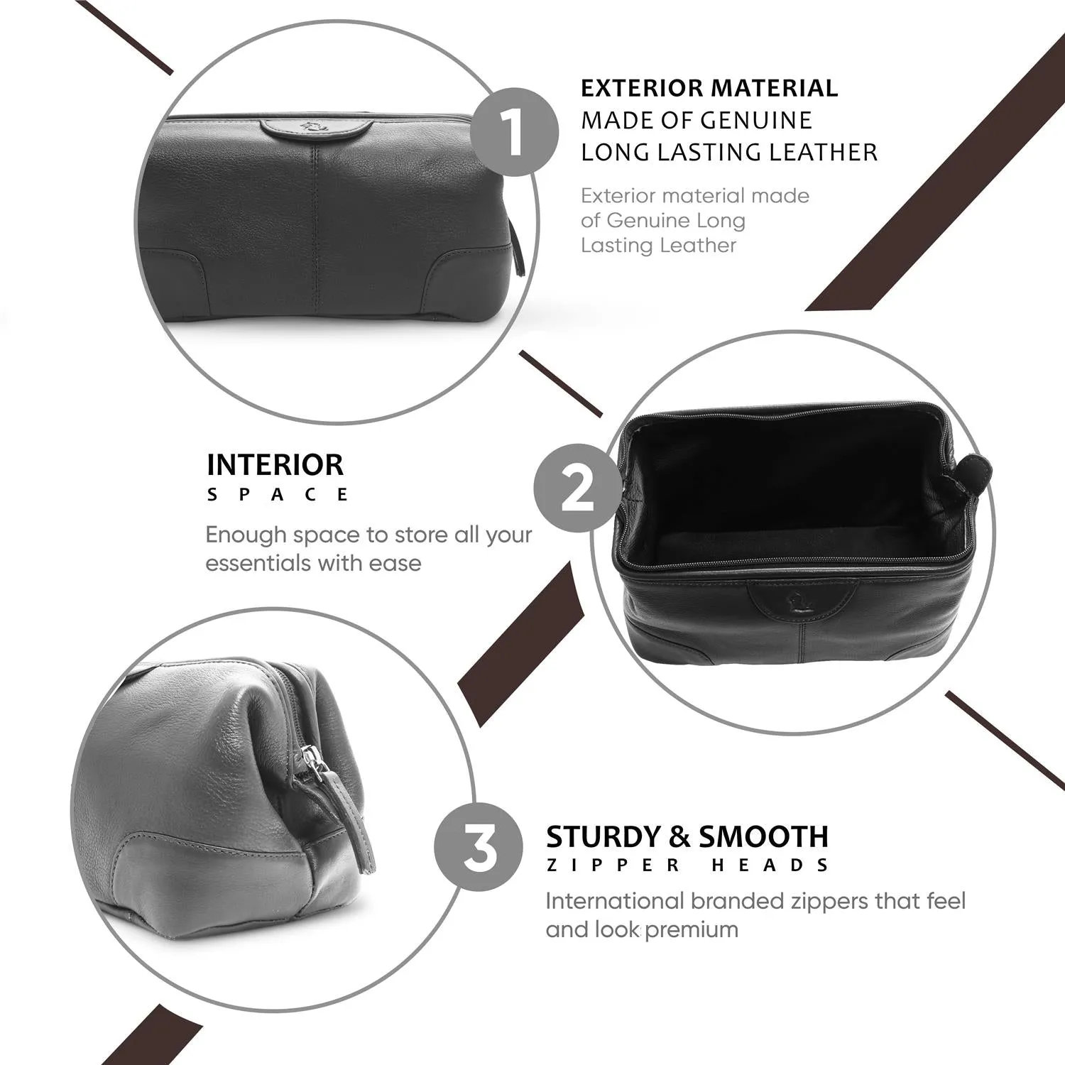 Obama Premium Leather Cosmetic Kit