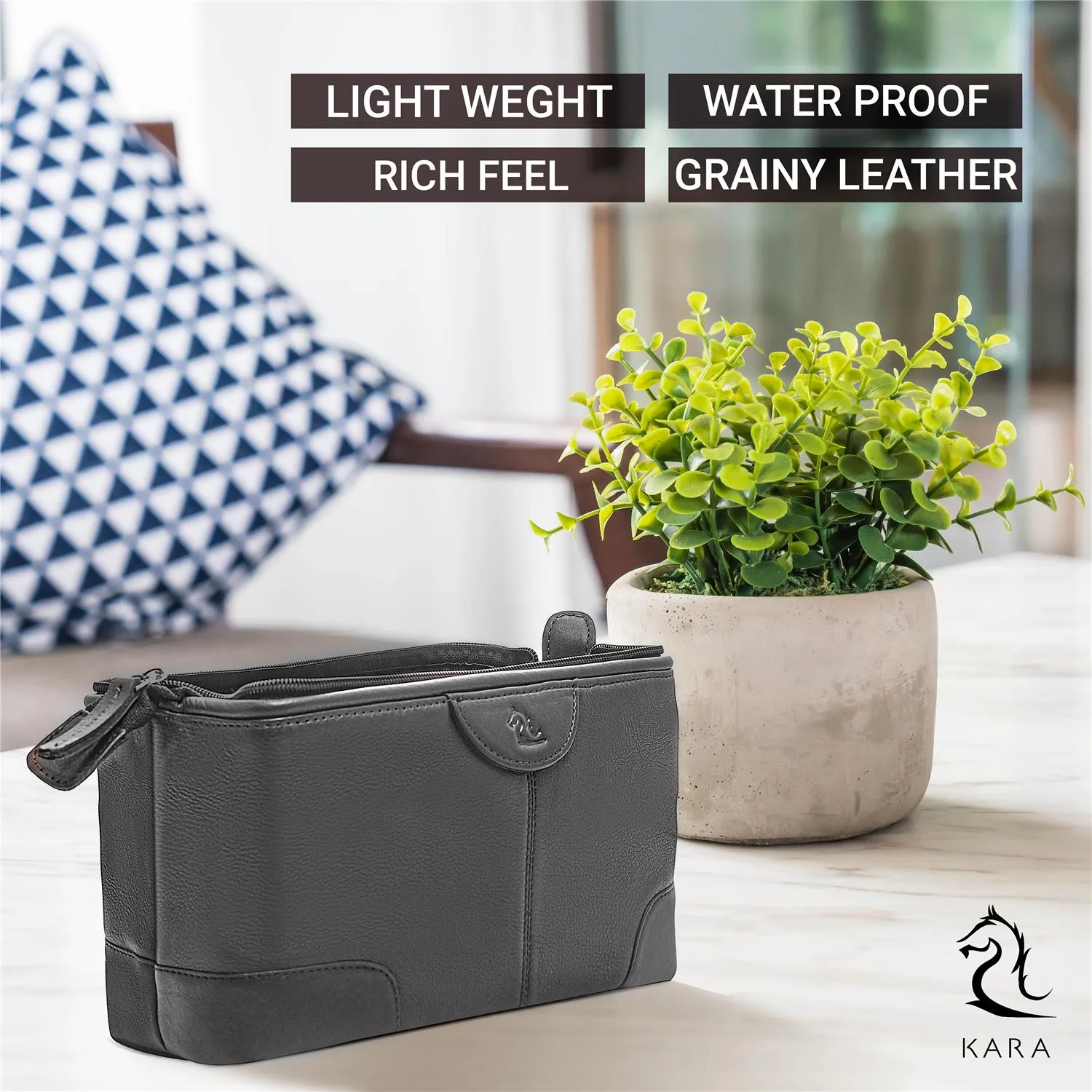 Obama Premium Leather Cosmetic Kit