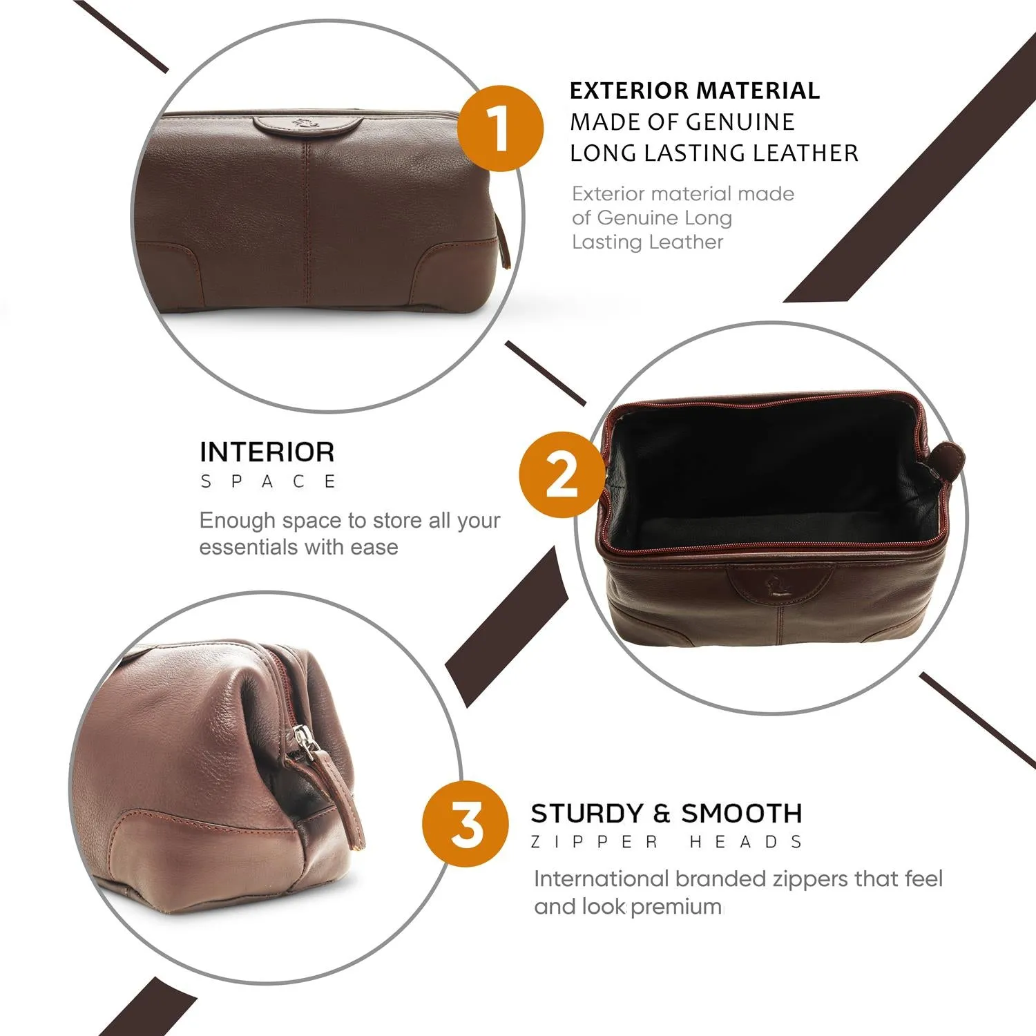 Obama Premium Leather Cosmetic Kit
