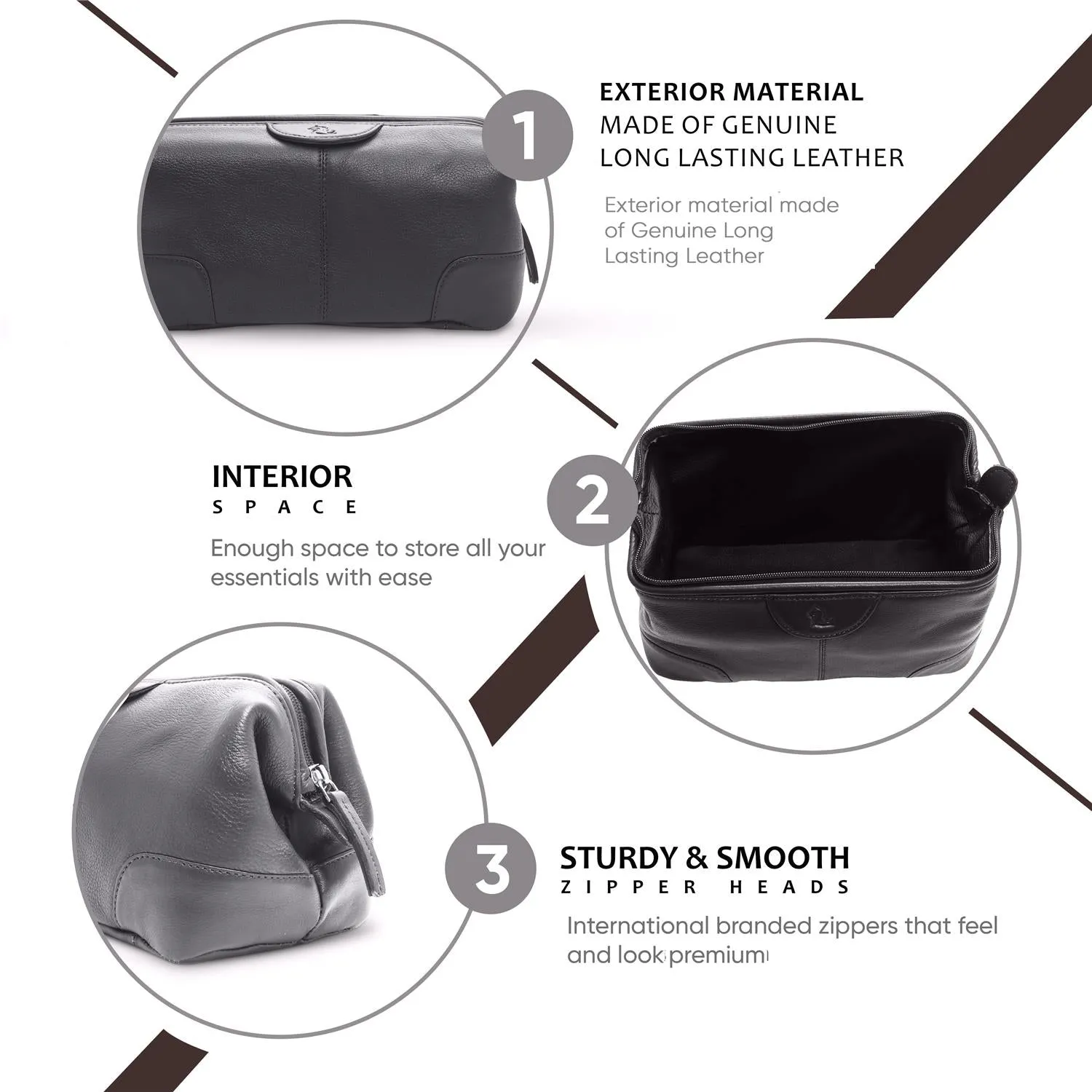 Obama Premium Leather Cosmetic Kit