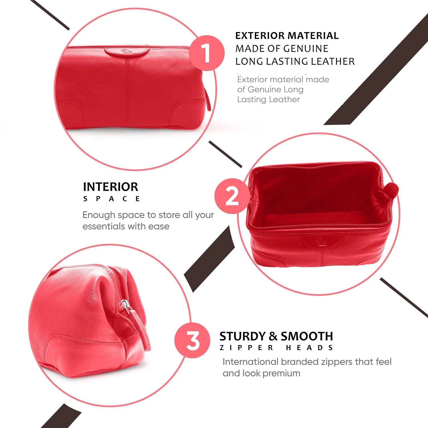 Obama Premium Leather Cosmetic Kit