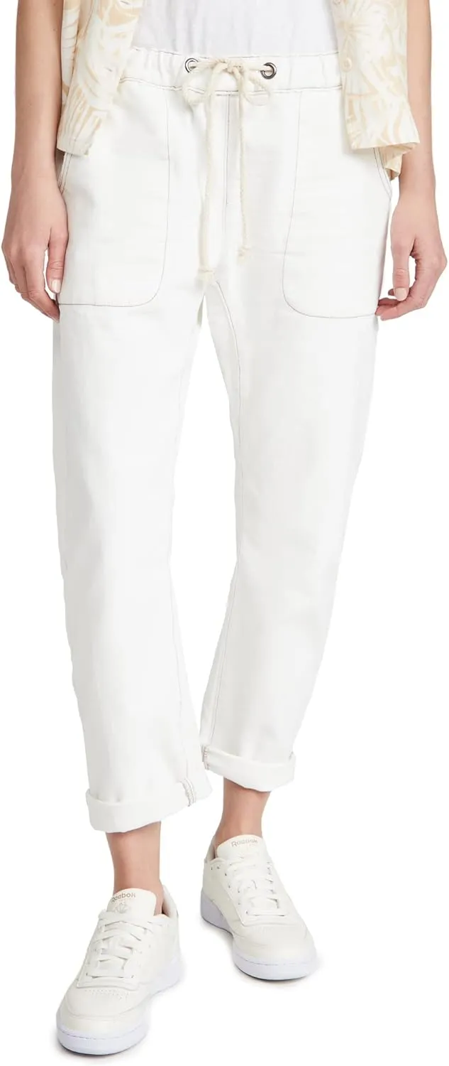 One Teaspoon Women's Shabbies Drawstring Boyfriend Jeans