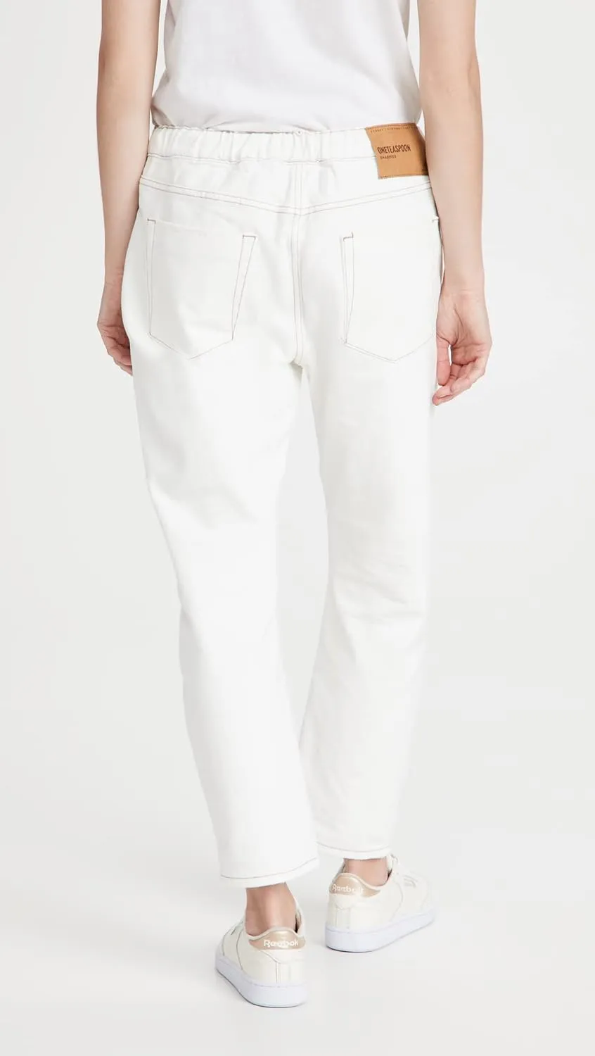 One Teaspoon Women's Shabbies Drawstring Boyfriend Jeans