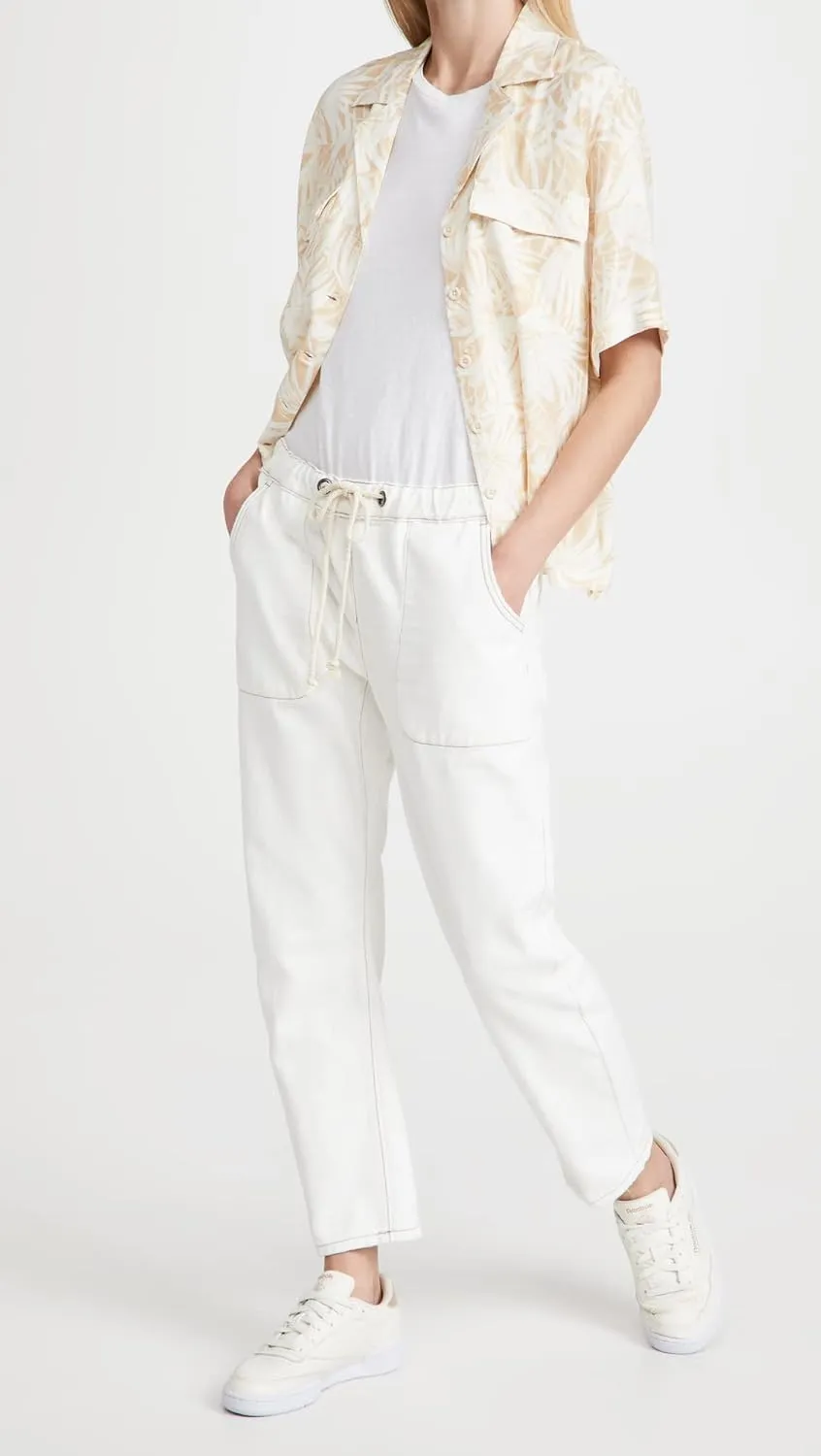 One Teaspoon Women's Shabbies Drawstring Boyfriend Jeans