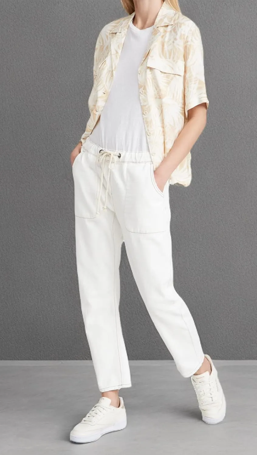 One Teaspoon Women's Shabbies Drawstring Boyfriend Jeans