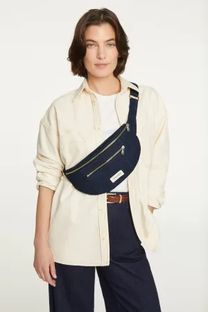 Orsel the new waist bag - Upcycled Raw Denim