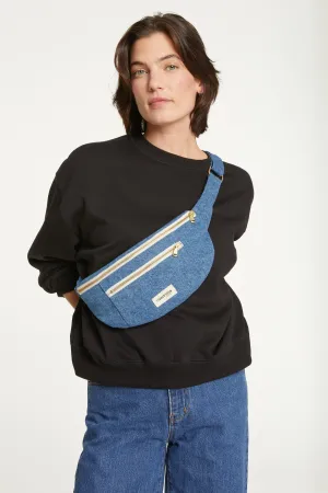Orsel the new waist bag - Upcycled Stonewashed Denim