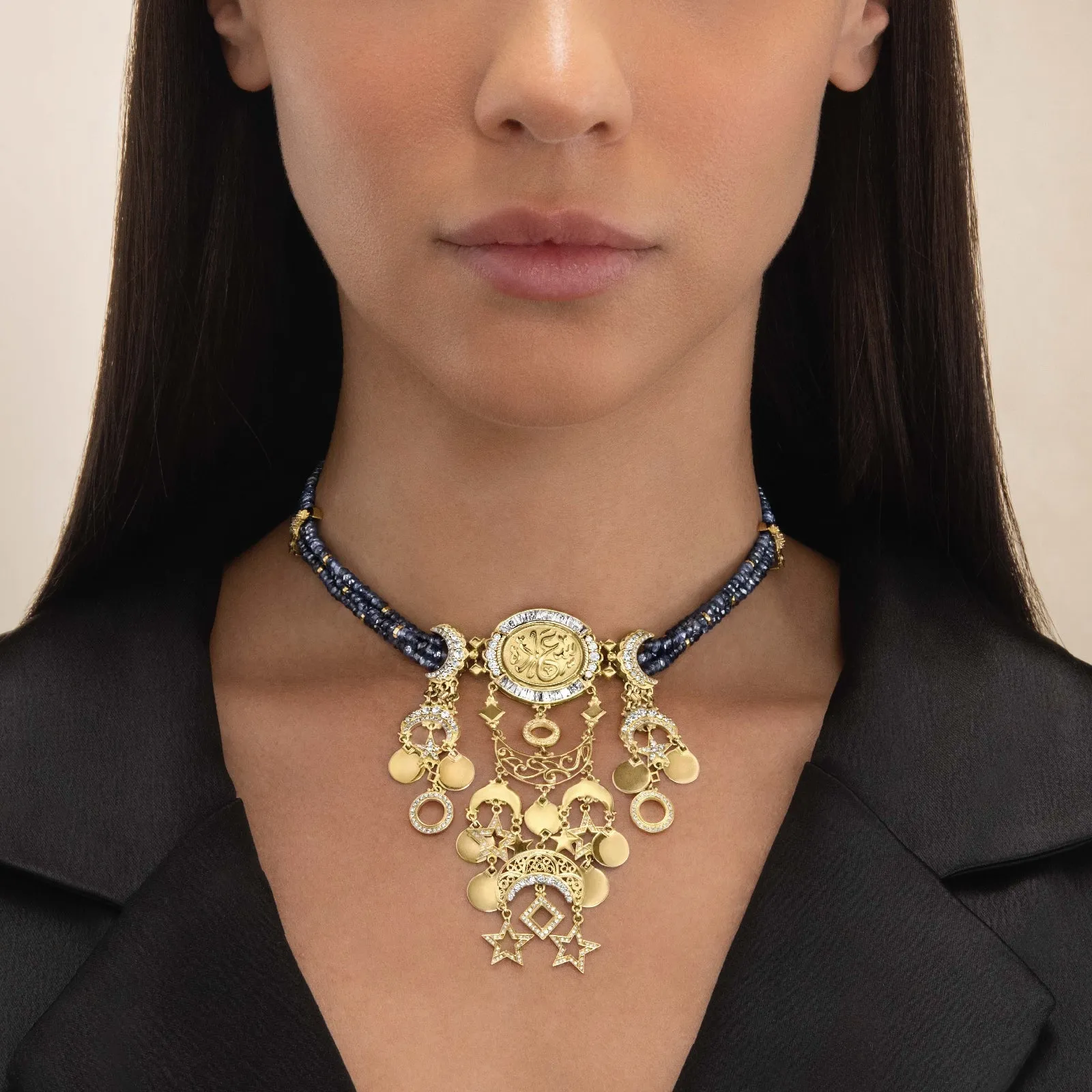 Ottoman Medallion Choker