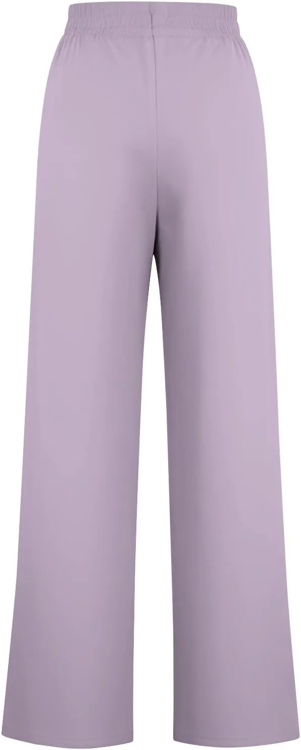 Palazzo Pants for Women Plus Size Tall Fashion Solid Drawstring Wide Leg Pants Straight Barrel Versatile Pants