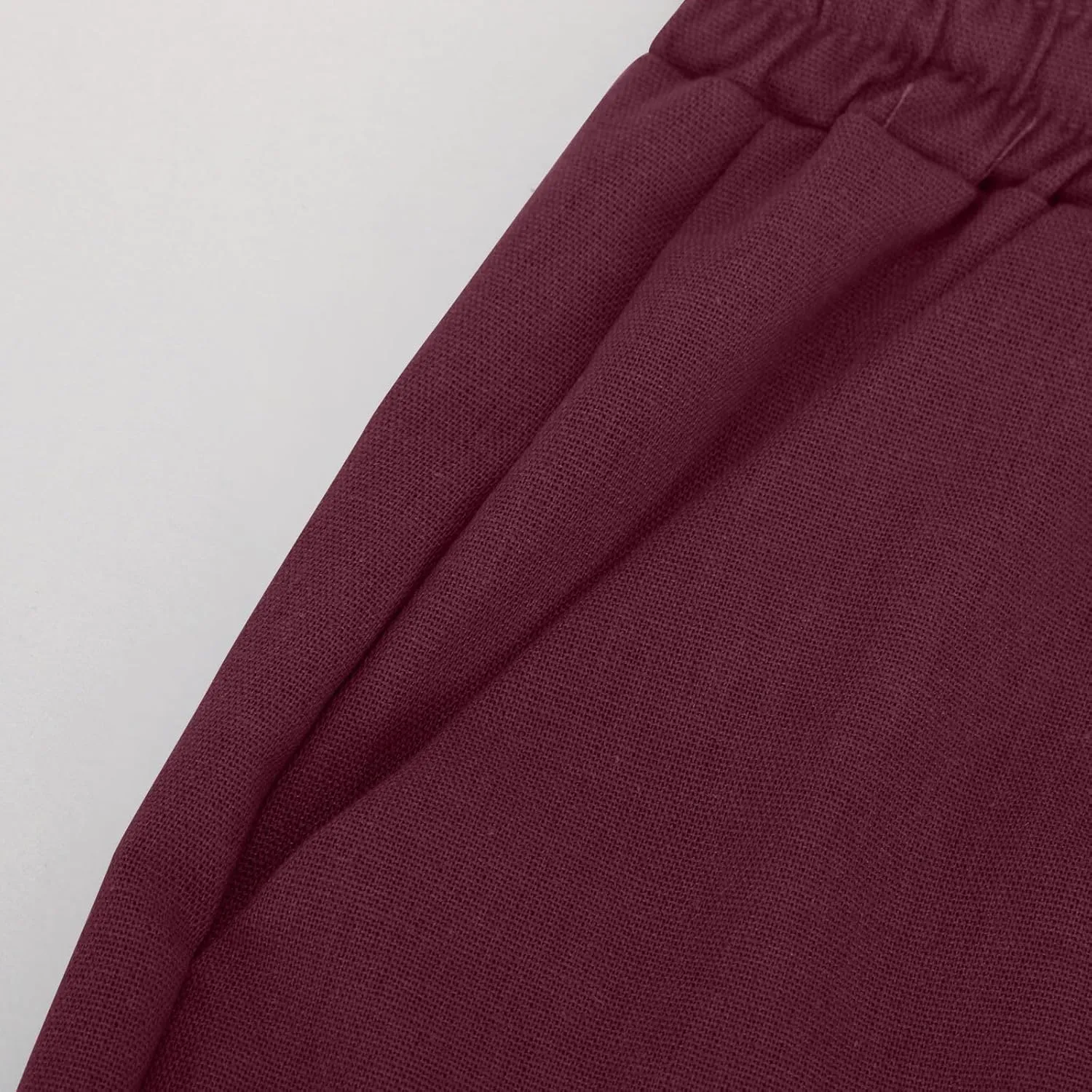 Pants for Women Workout Athletic High Waist Drawstring Palazzo Pants Casual Loose Side Slit Long Lounge Pants with Pockets
